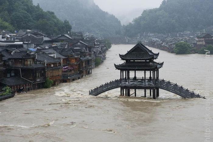 floods throughout China