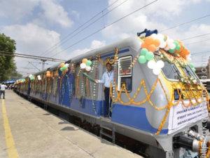 Solar Powered Railway train